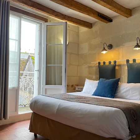 Logis Auberge Le Colombien - Hotel Et Restaurant Villandry Eksteriør billede