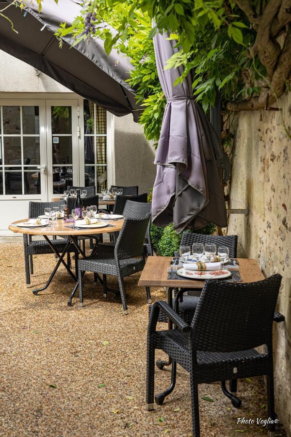 Logis Auberge Le Colombien - Hotel Et Restaurant Villandry Eksteriør billede