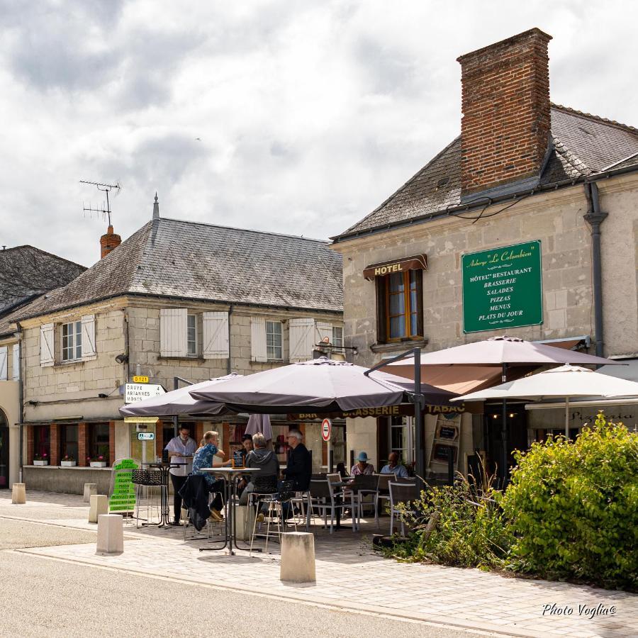 Logis Auberge Le Colombien - Hotel Et Restaurant Villandry Eksteriør billede
