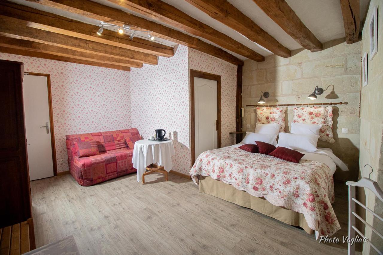 Logis Auberge Le Colombien - Hotel Et Restaurant Villandry Eksteriør billede