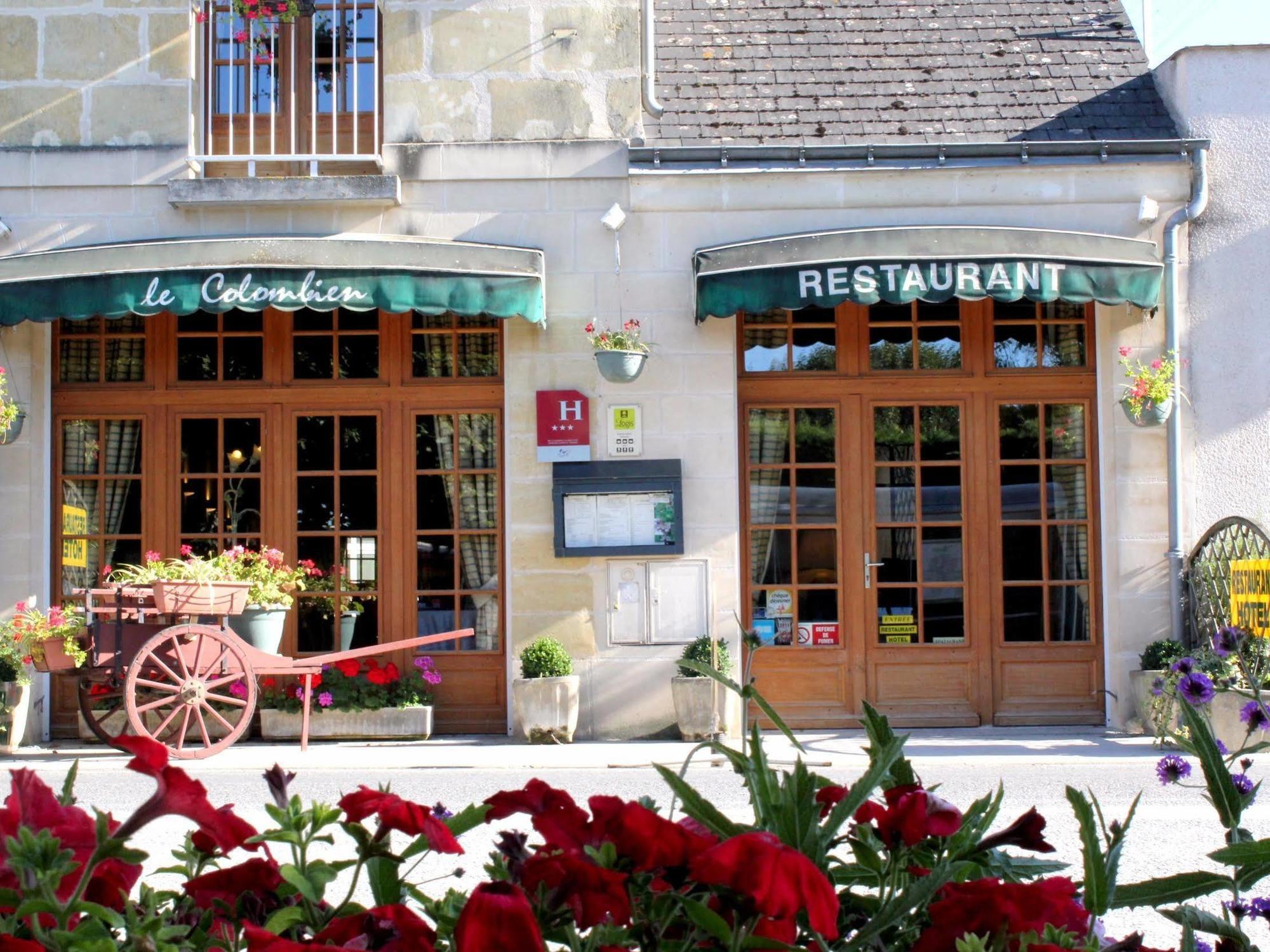 Logis Auberge Le Colombien - Hotel Et Restaurant Villandry Eksteriør billede